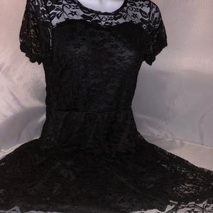 NWOT Sexy Black Lacedèd Dress Sz S